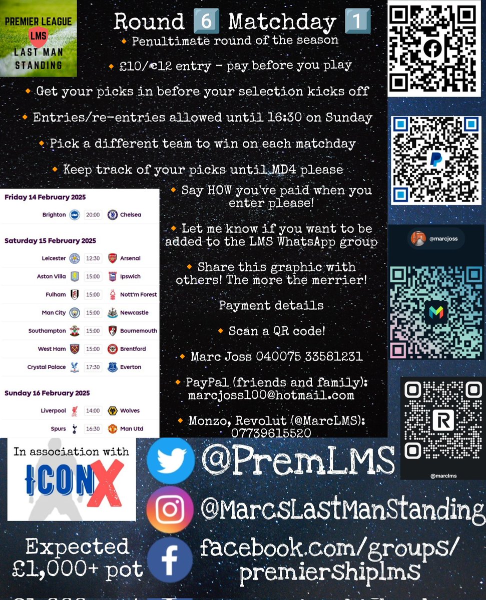 ⚽ Premier League LMS ⚽ tweet media