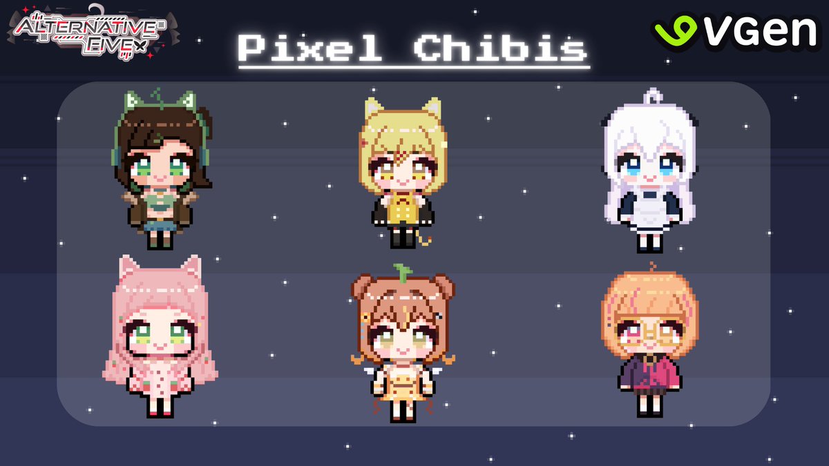 Alternativevt's tweet image. Adivinen que?, Llego el DIA 🗣️‼️

🤖🤖 COMISIONES ABIERTAS 🤖🤖

Por ahorita Solo este YCH Chibi Estático o animado como en las imágenes 😊🩷

Dependiendo como me vaya ire abriendo con mas de las cosas que puedo hacer (Vean mi Portfolio)

Gracias 🩷🩷

Dejo Link Abajo ⬇️⬇️