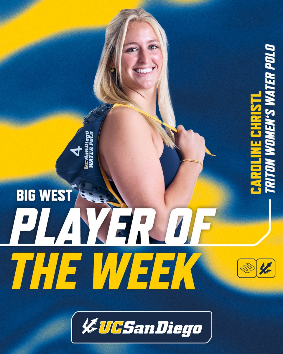 Congrats Caroline!

#GoTritons