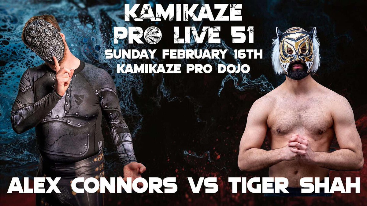 The 8th match for #KPLive51 this Sunday at the Kamikaze Pro Dojo in Digbeth

@themirrorcat vs Tiger Shah

Tickets:
ringsideworld.co.uk/events.php?id=…