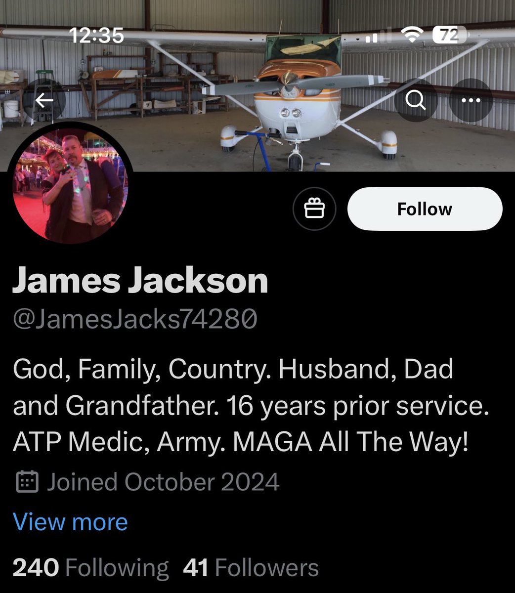 Conservative Cat (@lynnhall268) on Twitter photo Please give <a href="/JamesJacks74280/">James Jackson</a> a follow and a repost or shoutout to show our gratitude for his service.
Army
Thank you for your service. We appreciate you. Please give <a href="/JamesJacks74280/">James Jackson</a> a follow and a repost or shoutout to show our gratitude for his service.
Army
Thank you for your service. We appreciate you.