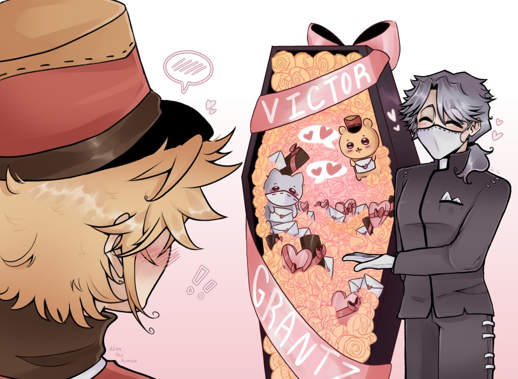 alien_the_human's tweet image. AESOP VICTOR VALENTINEEESS #aesvic #idv #IdentityV