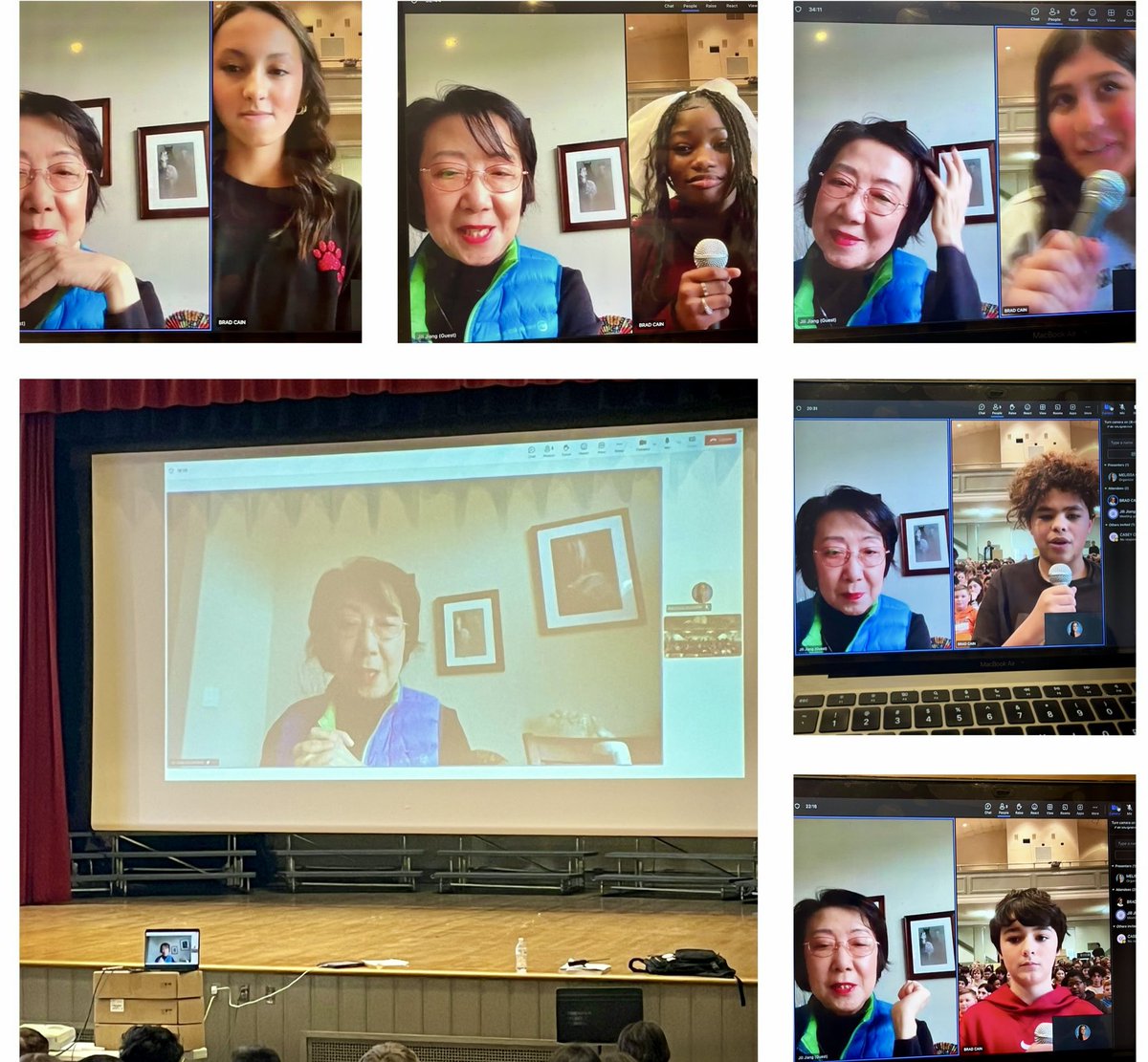 Bringing books to life with a virtual visit with author, JiLi Jiang 📖