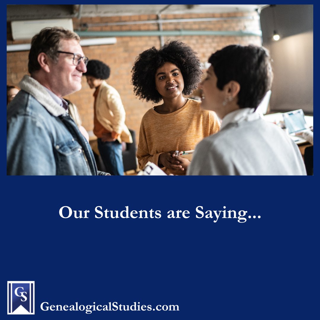 “I’ve always dreamed of being a Professional Genealogist. IIGS gives me the flexibility I need at an affordable price to earn my credentials and make my dreams a reality.”
GenealogicalStudies.com
#IIGS #FamilyResearch #Genealogy