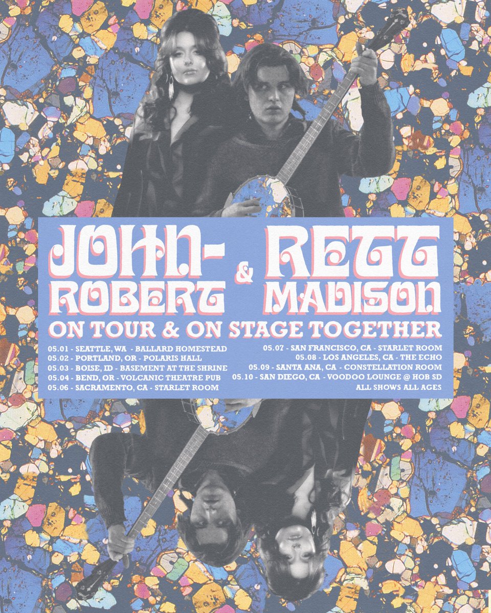 🚨CO-HEADLINE TOUR 🚨

Gonna hit the west coast w/ <a href="/rettmadison/">Rett Madison</a> in May. She’s one of the best living songwriters I know. Her voice is a powerhouse that bleeds authenticity.

Beyond excited to see everyone!

✨tix on sale Friday✨