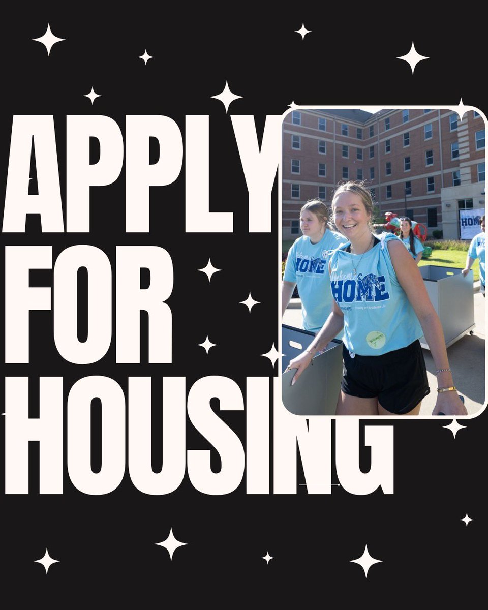 The Fall 2025 Housing Application is now open!

Housing is first come first serve—apply as early as possible!