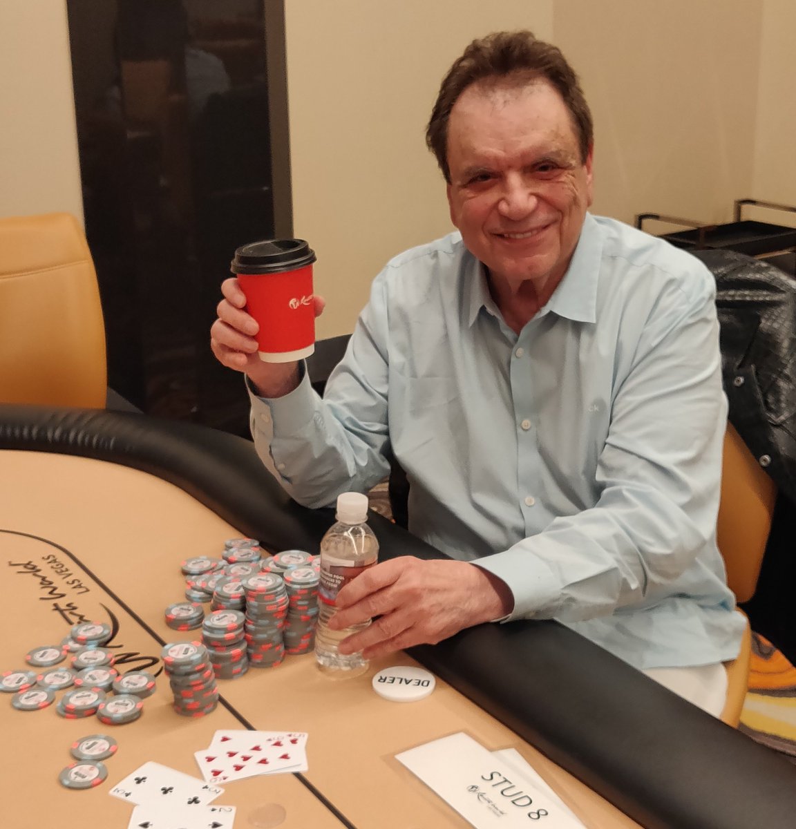 The great <a href="/MiamiJohnC/">John Cernuto</a> won our Omaha 8/Stud 8 tournament at <a href="/PokerLifeMedia/">Cardplayer Lifestyle</a> Mixed Game Festival IV.

We will honor his memory at all future Mixed Game Festival O/E tournaments, starting this Monday at <a href="/PokerRoomRWLV/">Resorts World Poker Room</a>. ❤️

The $300 Miami John Commemorative O/E Event starts at 12pm.