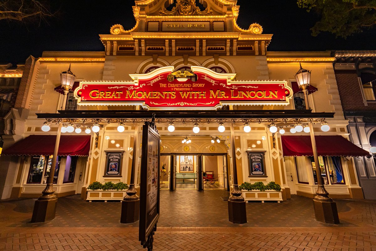 DisneyParks's tweet photo. Disneyland reveals all-new experiences coming to Main Street, U.S.A., debuting on the 70th anniversary – July 17! New offerings include a tribute to the Sherman brothers, exhibits inside the Opera House featuring some never-before-seen images and art, plus artifacts from Walt Disney Archives and The Walt Disney Family Museum, and more! 📷 https://t.co/k3C1aYl4DL