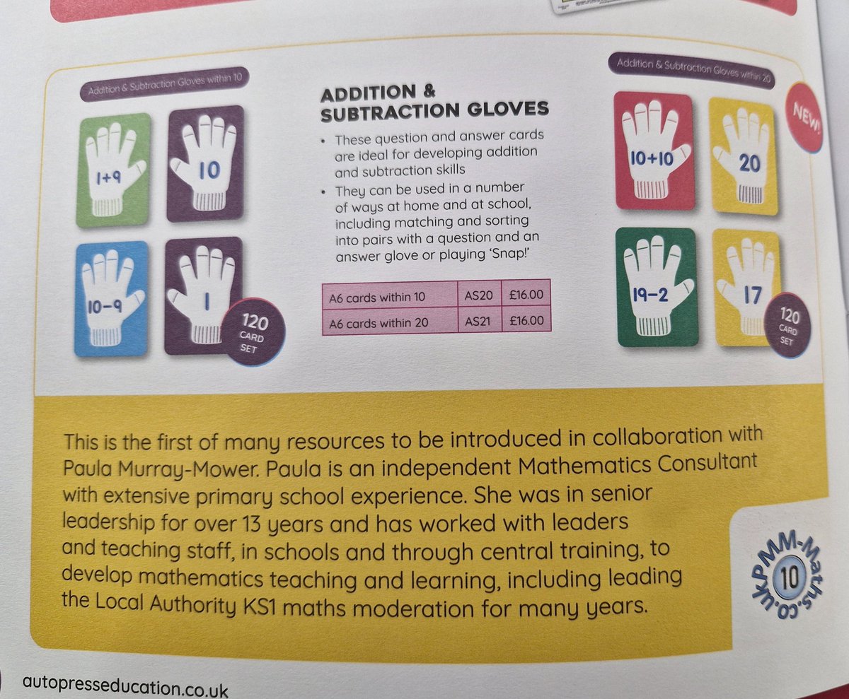 Thank you <a href="/autopressedu/">Autopress Education</a> for your generous discount vouchers for the schools &amp; maths teachers I work with. We all love your resources &amp; your new catalogue! Especially page 18!🤣❤️