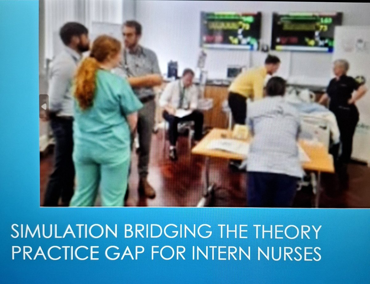 ReginaMDowling's tweet photo. Simulation bridges the theory practice gap, prepares Nurse Interns for clinical practice, and fosters interprofessional teamwork @PortiunculaHosp Nurse Intern Open Day #SBE #Clinicalskills #interprofessionalteamwork https://t.co/mCLzWaur6G
