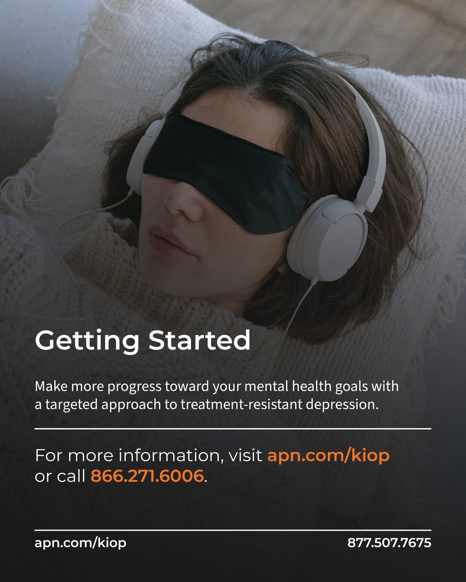 Manage depression symptoms and make more progress toward your mental health goals with a 10-week intensive outpatient program (IOP).

Learn more and get started at apn.com/kiop or call 877.507.7675 today.

#depressiontreatment #mentalhealth #denvermentalhealth