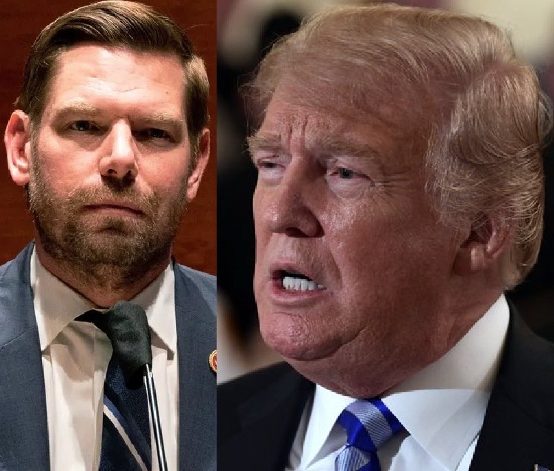 BREAKING: Democratic Congressman Eric Swalwell publicly exposes what his Republican colleagues say about Donald Trump in private and accuses them of "self-censoring" themselves out of fear.

This is EXACTLY what these cowards deserve...

"He's a petty punitive child and I can