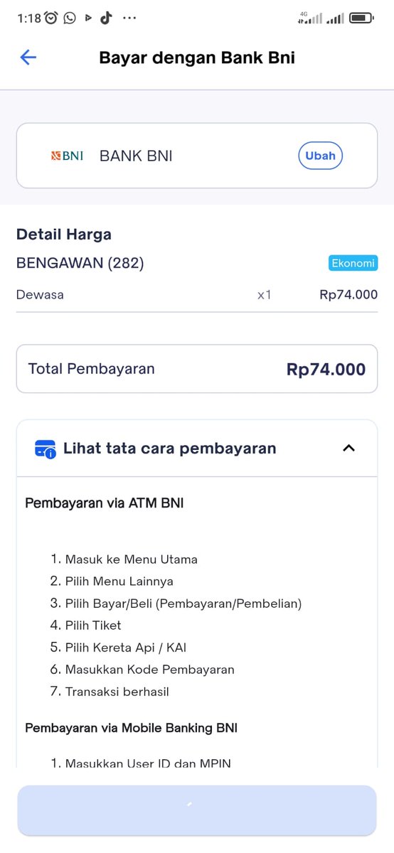 4lif_udin's tweet photo. @KAI121 Ini gimana min? Tinggal bayar padahal karena udah dapet kursi. Eh tapi kok masih timeout berkali-kali yang berujung sesi habis dan harus mengulang dari awal min? Padahal kan kalo udah tinggal bayar gitu harusnya itu udah jadi hak saya min sampai waktu pembayaran habis? https://t.co/28NSTTkp9M