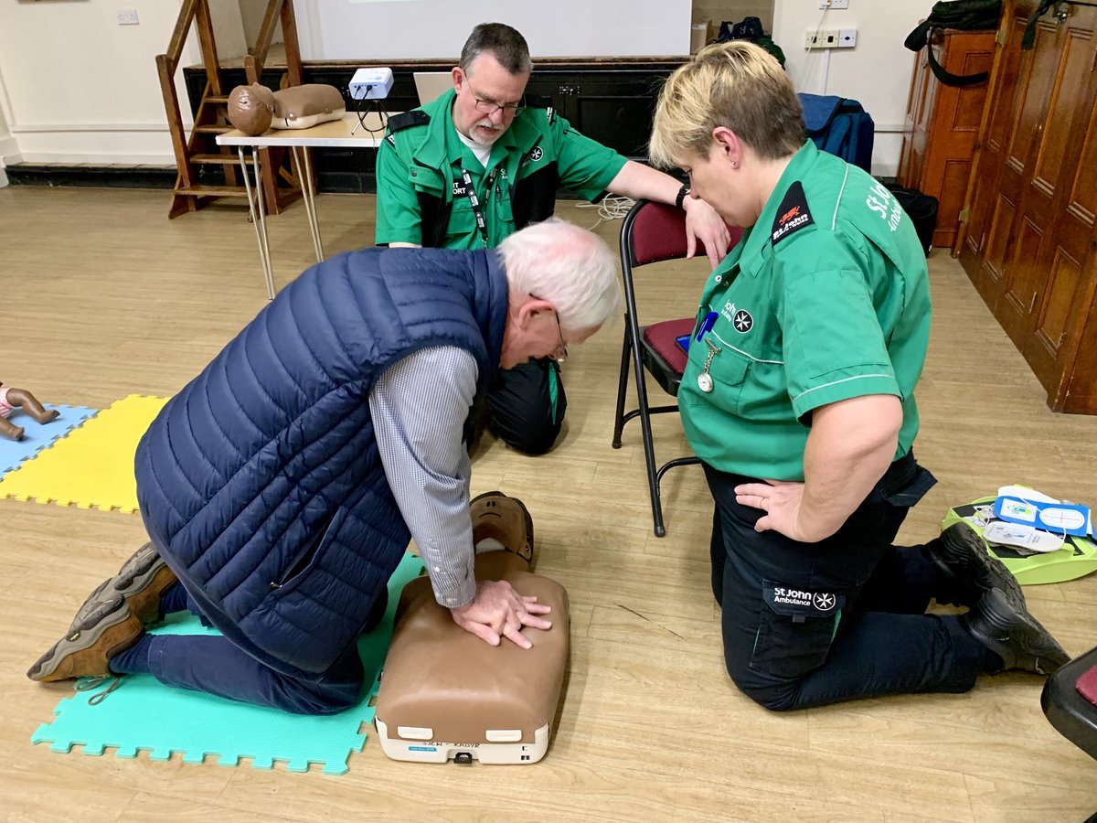 Richard Baxter (@richbaxter19) on Twitter photo On Tuesday 25 February at 19:30
<a href="/SJACymru/">St John Ambulance Cymru</a> <a href="/SJACRadyr/">St John Ambulance Cymru Radyr</a> will be holding a free AED (Defibrillator) & CPR Awareness Session at the Old Church Rooms Radyr as part of #Defibruary. So why not come & learn vital lifesaving skills #JustInCase you need to use them. It could save a life! On Tuesday 25 February at 19:30
<a href="/SJACymru/">St John Ambulance Cymru</a> <a href="/SJACRadyr/">St John Ambulance Cymru Radyr</a> will be holding a free AED (Defibrillator) & CPR Awareness Session at the Old Church Rooms Radyr as part of #Defibruary. So why not come & learn vital lifesaving skills #JustInCase you need to use them. It could save a life!