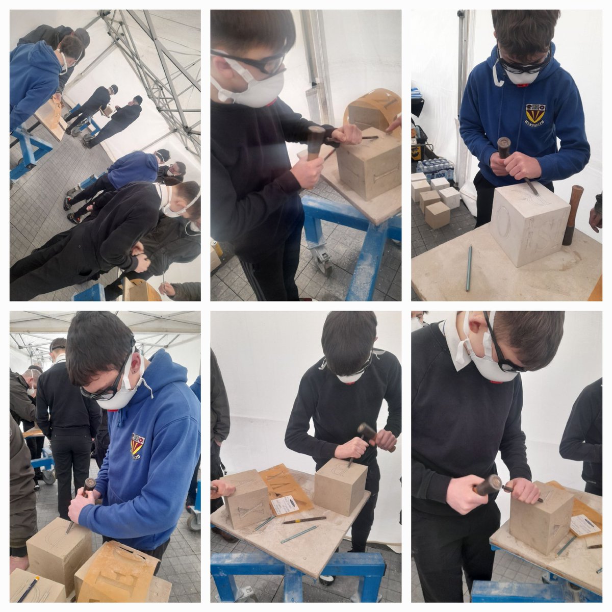 10 of our S2 pupils had a fantastic time at this Build Your Future Traditional Skills Event at D&amp;A college this morning. They enjoyed workshops in Slating, Joinery, Drone Surveying, Stencilling, and Stone Masonry. A great opportunity <a href="/FionaLawrenceHT/">Fiona Lawrence</a> <a href="/BrechinHigh1/">Brechin High School</a> <a href="/AdviserCareer/">Brechin Career Adviser</a>