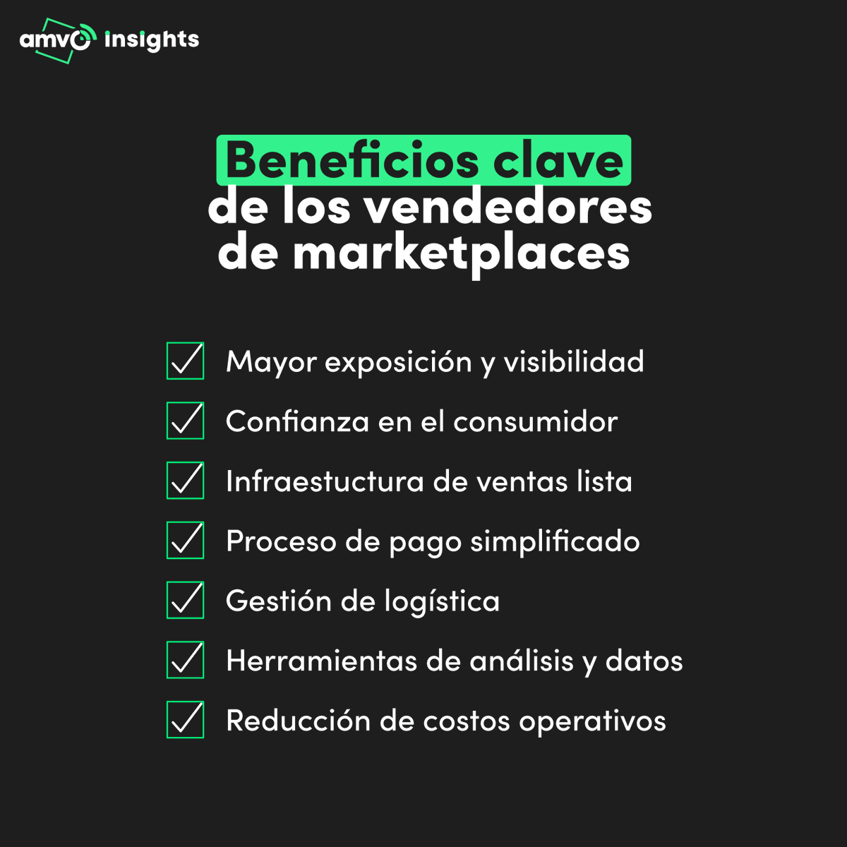 📈 Vender en marketplaces es mucho más que una tendencia.
Es una estrategia clave para acelerar el crecimiento de tu negocio digital.
En #MarketplacePoint by AMVO FORUM, conocerás estrategias que marcan la diferencia👉 marketplacepoint.amvo-forum.com