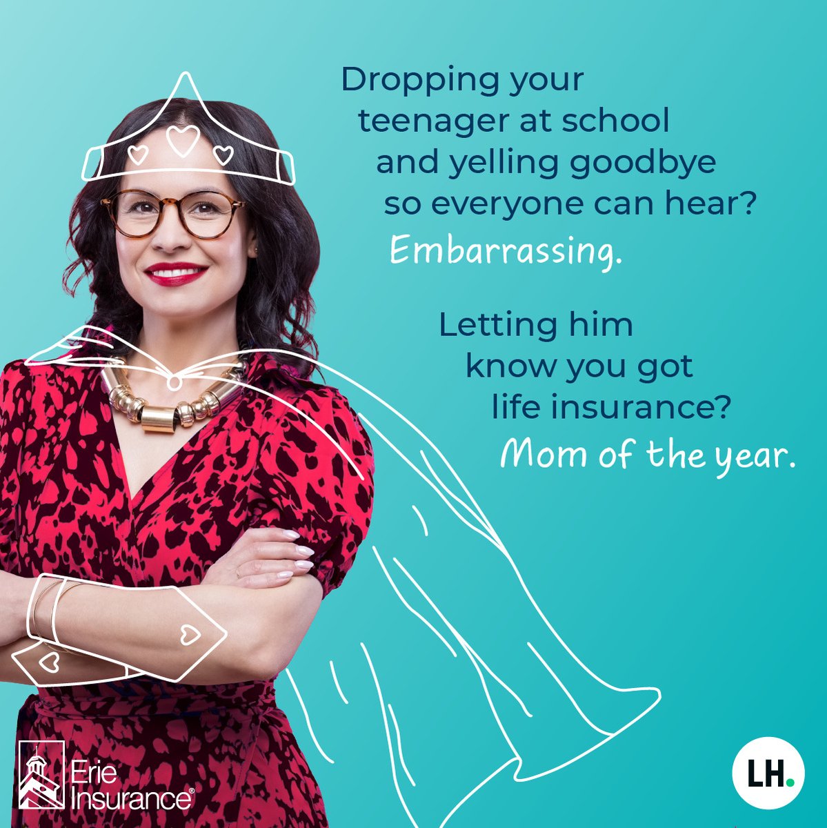 Life insurance is an unsung hero! #InsureYourLove

Erie Family Life Insurance Company (Erie, PA). ERIE® life insurance products are not available in New York. Go to erieinsurance.com for company licensure and product details.