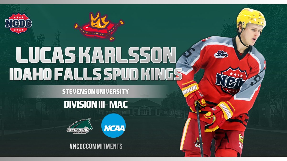 NCDCJrHockey's tweet image. #NCDCCommitments: Big shout out to the @spudkings' defenseman Lucas Karlsson, an #NCDCAllStars selection, as he is committed to @SUMustanghky for his @NCAAIceHockey future! We wish Lucas the best of luck down the stretch towards the #DineenCupPlayoffs and beyond to his…