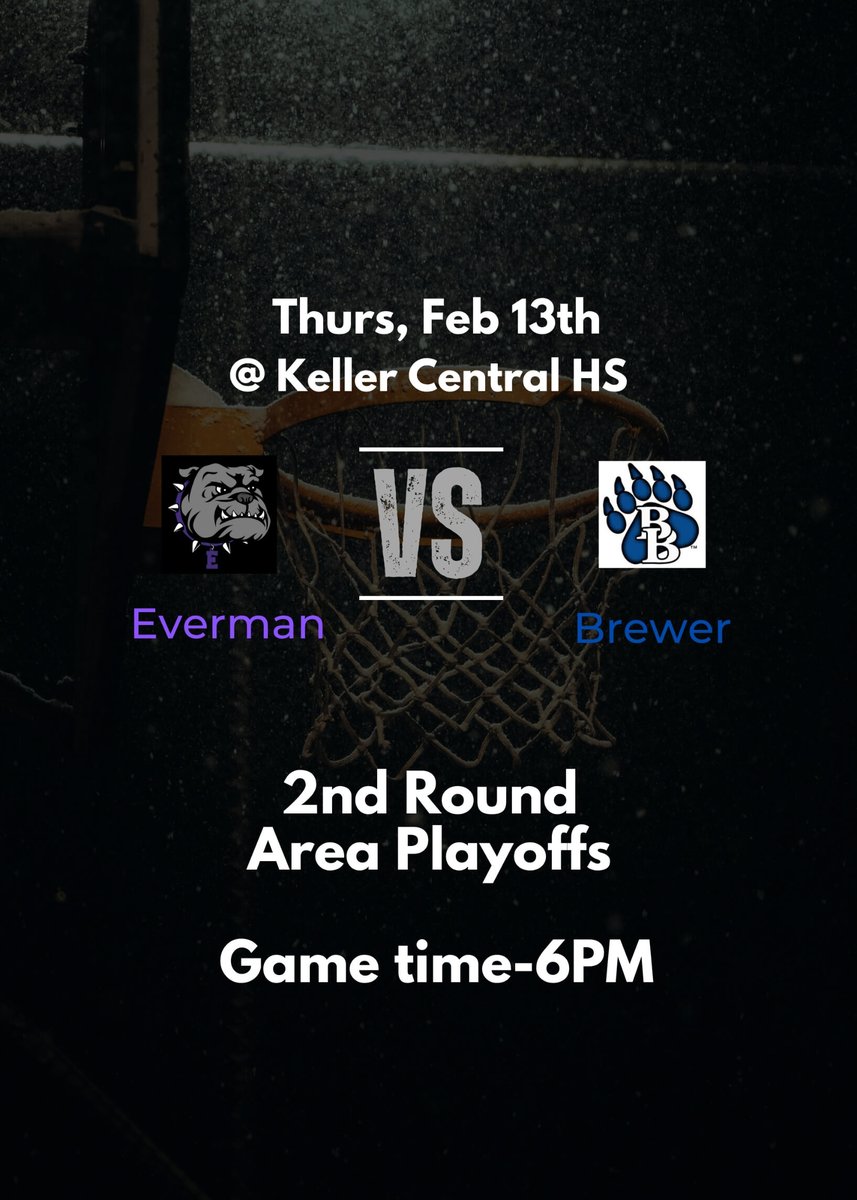 Lets go me and the squad made it to 2nd round..yall come support us Everman Bulldogs!!#2 Let's go!