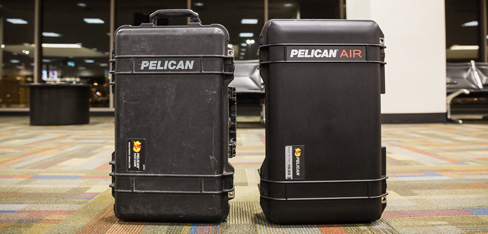 Imagine paying $2000 for aluminum luggage when Pelican Air exists.