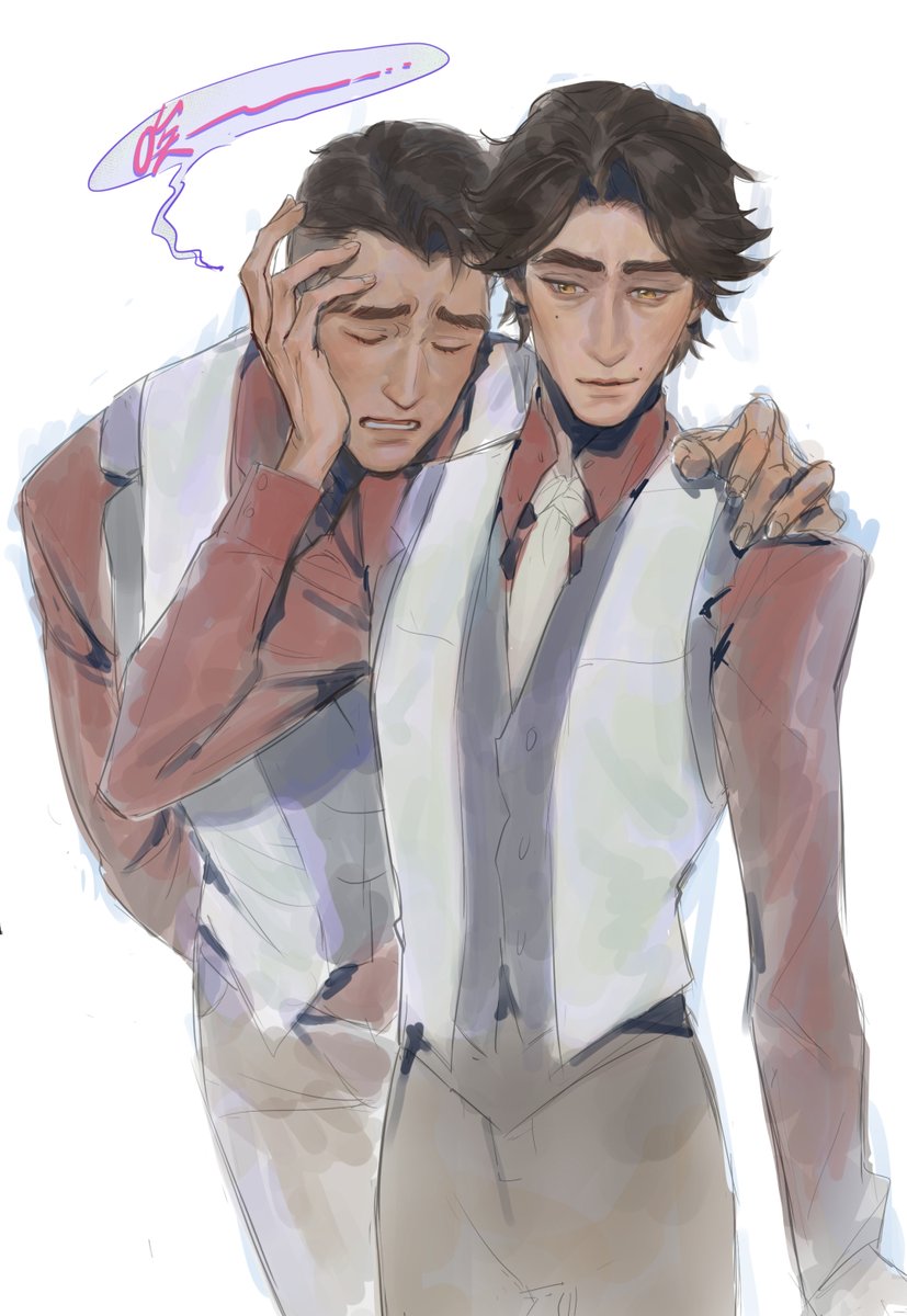 #jayvik 
大狗撒娇