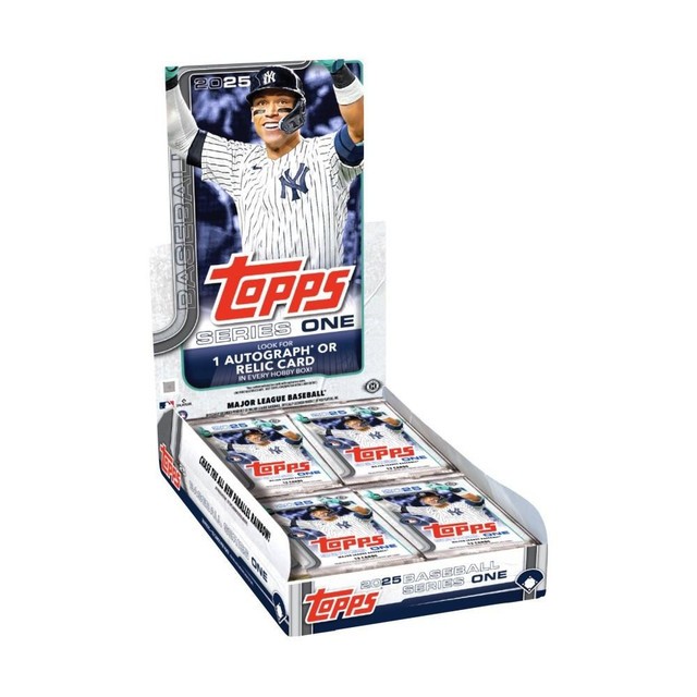 danscardz's tweet photo. 🚨 NEW RELEASE! 🚨

The 2025 Topps Series 1 Baseball Hobby &amp; Jumbo Boxes are HERE! ⚾🔥 Get MLB stars, legends, rookies, autos &amp; more at https://t.co/7gy92nBydT!

Don't miss out—grab yours now! 🏆💥 #ToppsBaseball #MLB #BaseballCards #DansCardz #Topps https://t.co/ZMrzbMsneW