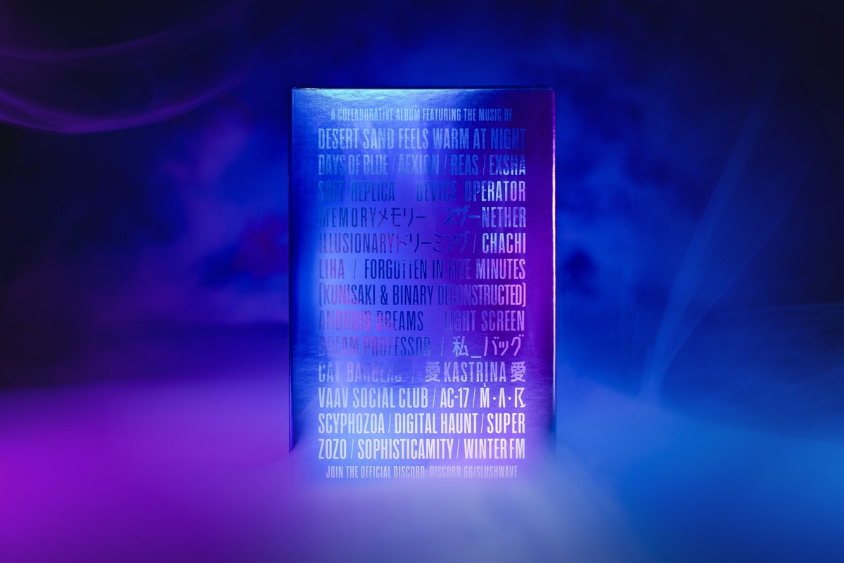 This is a collaborative compilation made by members of <a href="/SlushwaveSocial/">Slushwave Social Club</a>. Produced with <a href="/ReiRecords/">Rei Records</a>.

THE TAPE

☁️ 100 minutes of slush on a limited edition tape
☁️ made by <a href="/BandCDs/">Band CDs</a>
☁️ comes in 4 colors: silver, clear, turquoise &amp; black
☁️ housed in embossed chrome slipcase

(2/3)