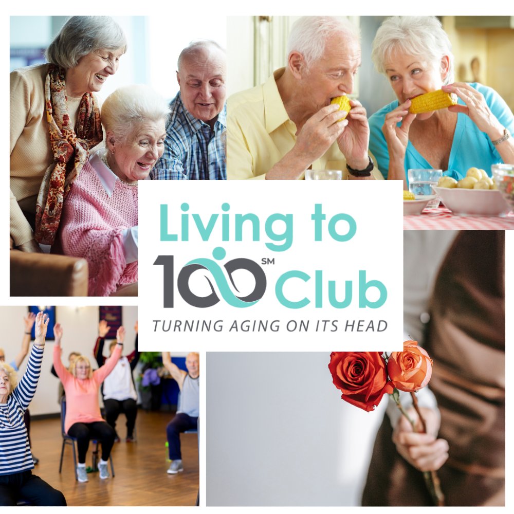 The Living to 100 Club: social interaction plays a crucial role in maintaining overall health and happiness, 
Stronger immune system: Socially engaged seniors have better resistance to illnesses. Follow our podcasts for more information on aging. #liveto100club #healthyaging