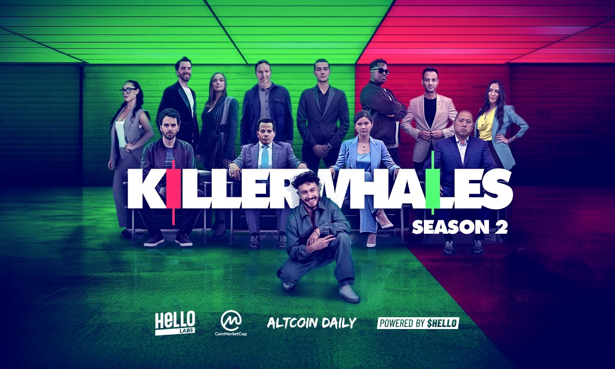 Killer Whales (@killerwhalestv) on Twitter photo 🚨 Killer Whales Season 2 Premiere 🚨
Higher stakes. Bigger prizes. Web3 projects & founders go head-to-head with the Whales 🐳
Episode 1 premieres March 6 on X and HELLO TV, with the global launch on <a href="/AppleTV/">Apple TV</a>, <a href="/PrimeVideo/">Prime Video</a>, <a href="/GooglePlay/">Google Play</a>, and <a href="/Tubi/">Tubi</a> in April 🔥
🌍 Reaching 600M+ 🚨 Killer Whales Season 2 Premiere 🚨
Higher stakes. Bigger prizes. Web3 projects & founders go head-to-head with the Whales 🐳
Episode 1 premieres March 6 on X and HELLO TV, with the global launch on <a href="/AppleTV/">Apple TV</a>, <a href="/PrimeVideo/">Prime Video</a>, <a href="/GooglePlay/">Google Play</a>, and <a href="/Tubi/">Tubi</a> in April 🔥
🌍 Reaching 600M+
