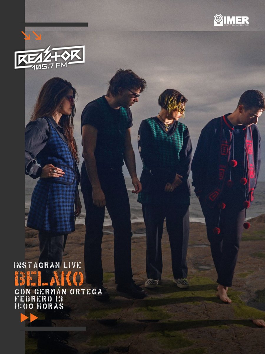 Estamos a muy pocos días de que <a href="/belakoband/">BELAKO</a> se presente de nuevo en la CDMX, y este jueves <a href="/Gobi3_1/">Germán Ortega (Gobi)</a> estará conversando con esta gran banda originaria de Vizcaya.

No se pierdan el Instagram live que tendremos este 13 de febrero a las 11 de la mañana 🇪🇸🎸