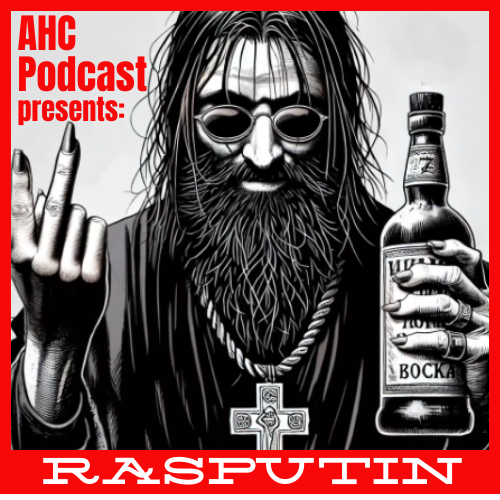 ahcpodcast's tweet photo. Grigori Rasputin's rise to prominence was carved by a path of religion &amp; many thought he had healing powers, including the King &amp; Queen. Did he live the holy life he preached? If he wasn’t funny or good looking, how did he pull so much tail? Join us on AHC Podcast. https://t.co/hxtEMzOLa3