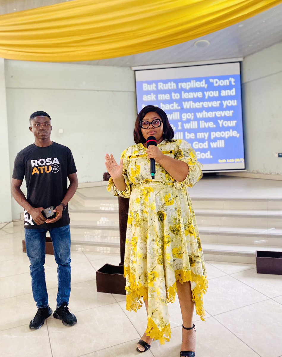 atu_rosa's tweet photo. Our executives were formally introduced to our freshers during Sunday’s service!
We’re grateful for their leadership and guidance.
#Executives #FreshersService”
#rosaatufamily https://t.co/R4iQFspmHM