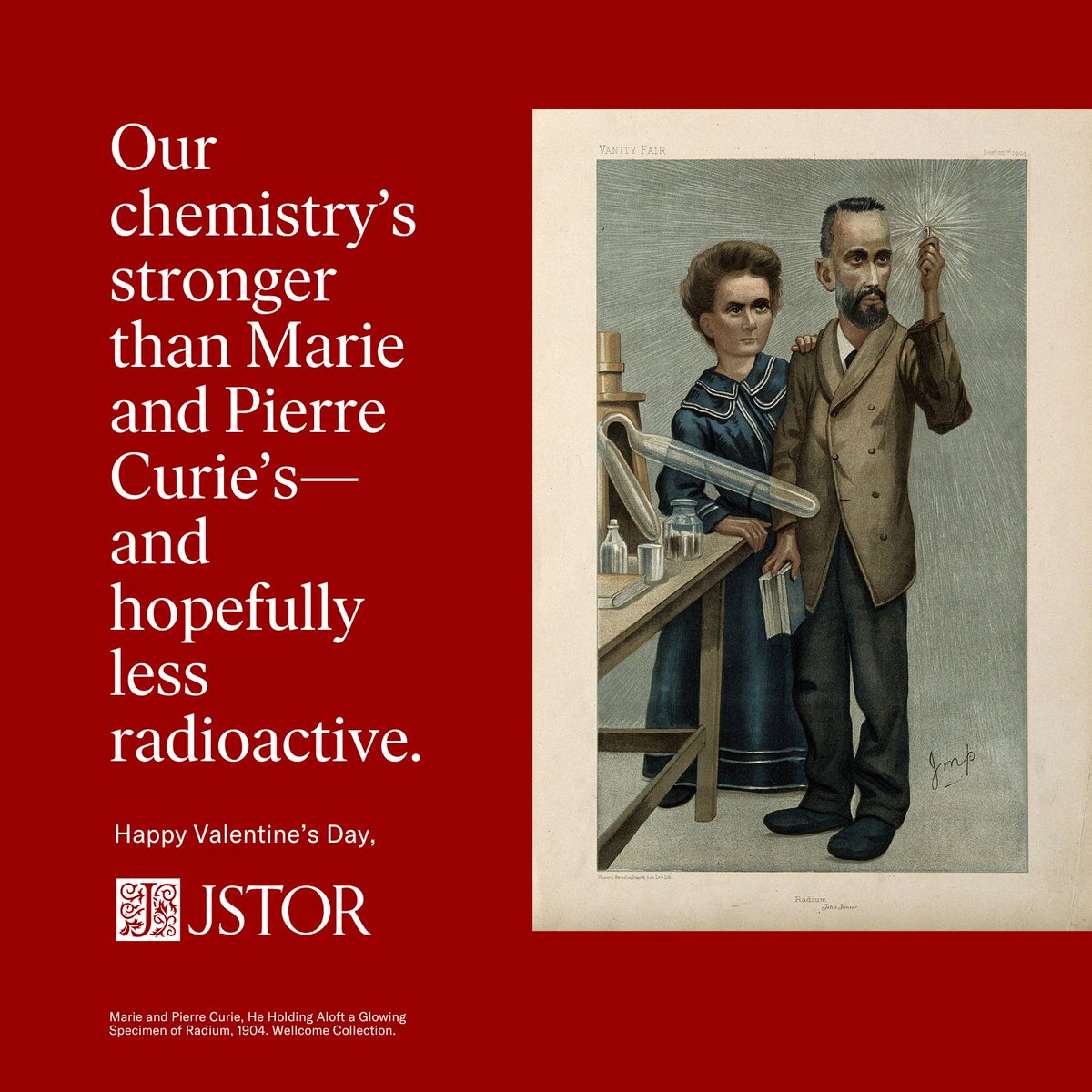 This Valentine’s Day, say it with a JSTOR card. Perfect for your favorite study partner. ❤️