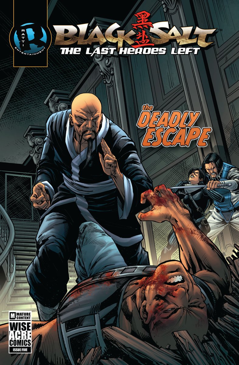 We would love your feedback on our first Black Salt issue #5 cover!
Our Kickstarter Pre-Launch page just went Live.
 Check out the trailer and Click the “notify me” button on the Kickstarter Campaign!
 kickstarter.com/projects/akoma…
 #comicbook #indiecomics #webcomic #kickstarter