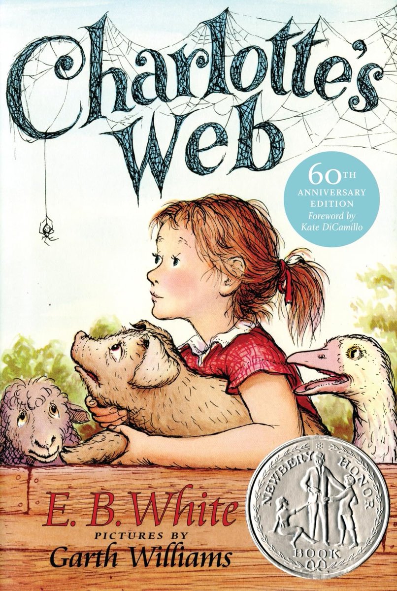 Just finished reading Charlotte’s Webb with my kiddos. We choose one book a month, taking turns reading aloud around the table. 

I’ve read this book many times since it was introduced to me as a child, and I still cry every time I read it. 

Today, my kiddos found out why.

I’d