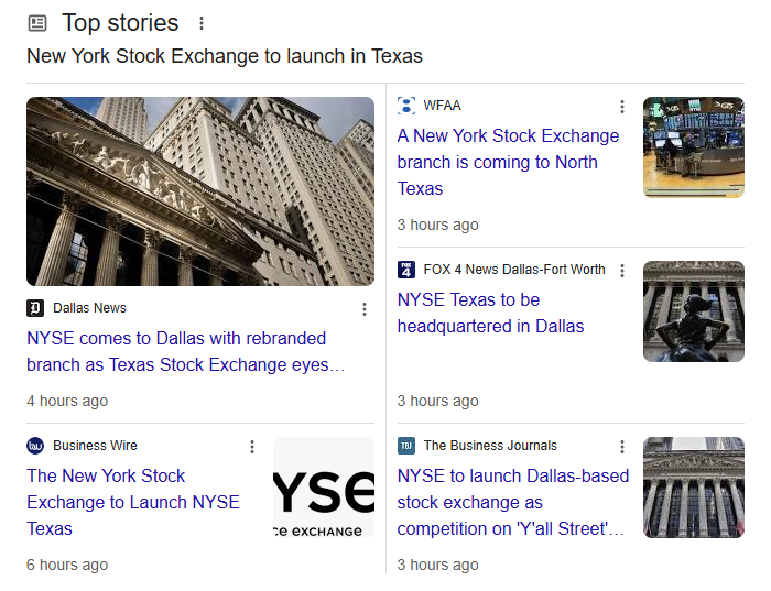 tickerplus's tweet image. Excited to be building TickerTrends in Dallas, TX, the financial hub of the future! 🔥

With the Texas Stock Exchange on the way, there’s no better place to be and we couldn't be more excited... Big things ahead! #NYSETexas #NYSE #AltData

x.com/GovAbbott/stat…