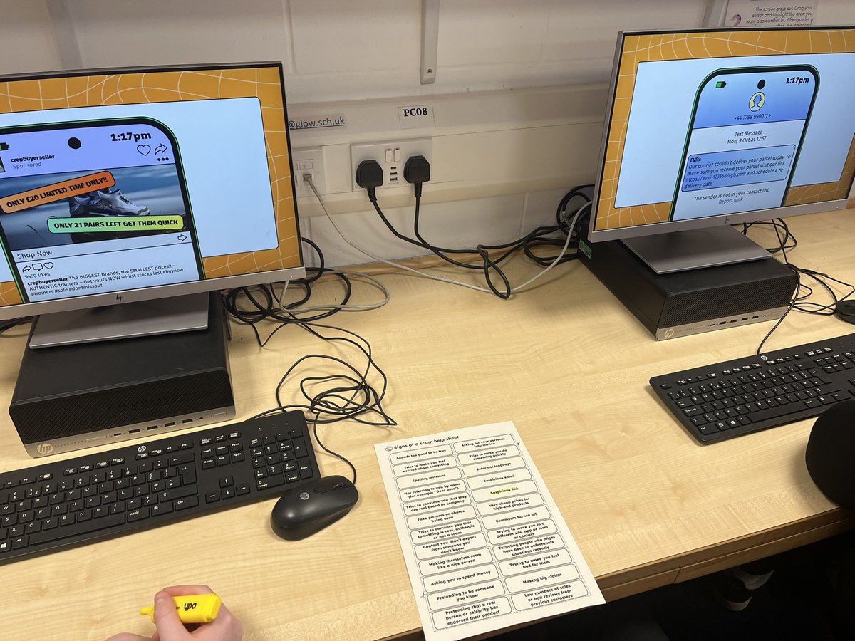 SMA (@abcsma) on Twitter photo We took part in #SaferInternetDay and spoke to the pupils <a href="/StMungosAcademy/">St Mungo's Academy</a> about online scams. We used the fantastic resources from <a href="/safeinternetday/">Safer Internet Day</a> It was surprising how many of them had been scammed whilst playing online games 😳 They now know what signs to look out for! #scam We took part in #SaferInternetDay and spoke to the pupils <a href="/StMungosAcademy/">St Mungo's Academy</a> about online scams. We used the fantastic resources from <a href="/safeinternetday/">Safer Internet Day</a> It was surprising how many of them had been scammed whilst playing online games 😳 They now know what signs to look out for! #scam