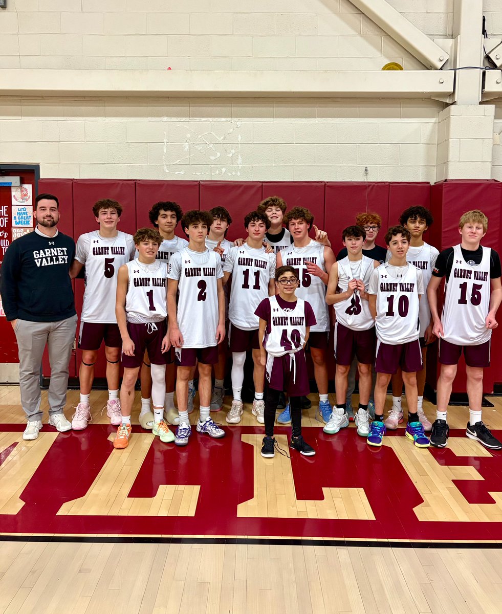 GVAthletics's tweet photo. Congratulations to the 8th Grade Boys Basketball Team on an UNDEFEATED season! https://t.co/TQAkXfO0BP