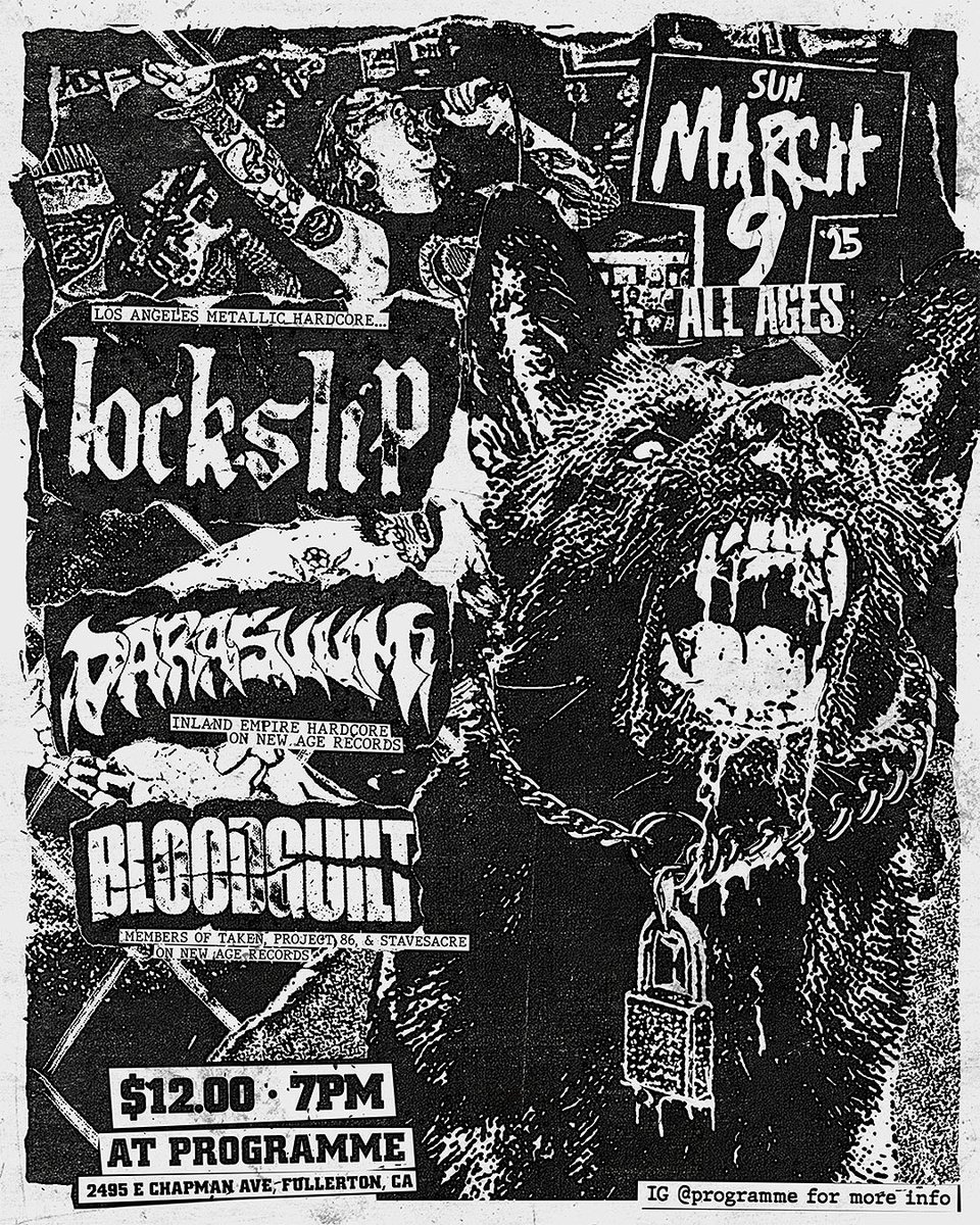 3/9 - Programme w/ Bloodguilt and Darasuum! Haven’t played a show in like 6 months, can’t wait to be back.