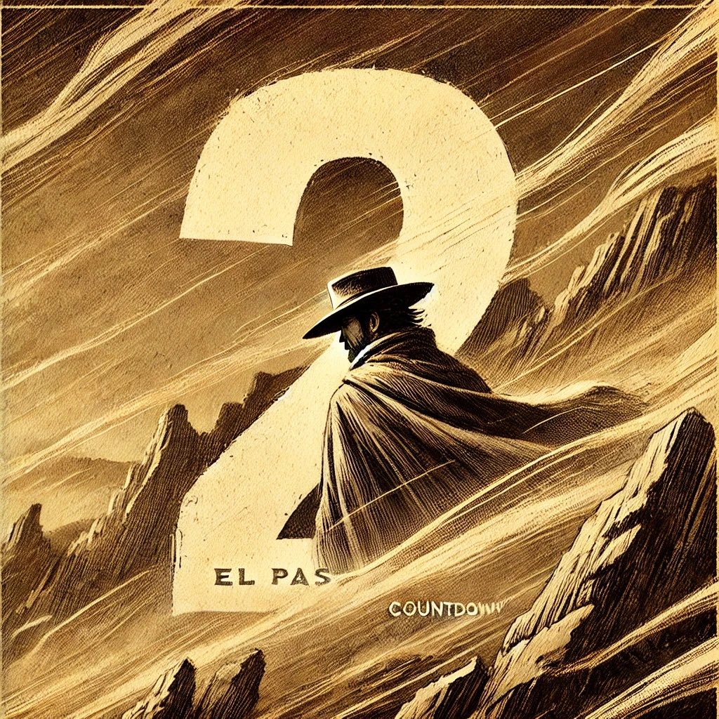 elpasoverse's tweet photo. 🌪️ 2 DAYS UNTIL VISIONPAPER 🌪️
The storm builds. The path narrows. 2 days to go.
#ElPasoVerse #VisionPaper #2DaysToGo
🏜️🔥