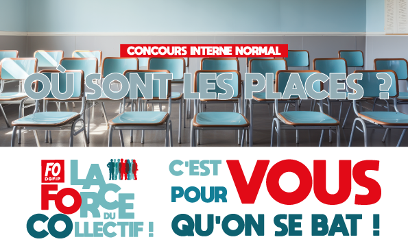 fodgfip's tweet photo. En matière d'attractivité aussi, dire c'est bien mais faire c'est mieux ! F.O.-DGFiP demande l'appel de toute la liste complémentaire du concours interne normal de contrôleur.
https://t.co/CXWZiPaFUB
#LaForceDuCollectif https://t.co/Iu7SyonUew