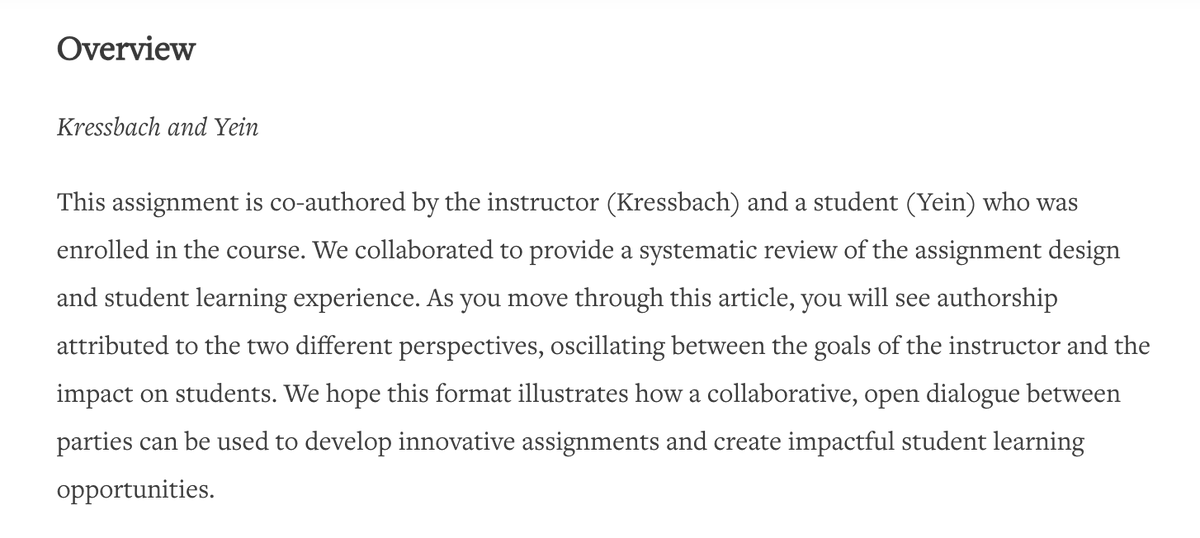 New Assignments piece: Mikki Kressbach and Kyla Yein ask students to use critical media analysis to propose designs for inclusive and accessible technologies

Read here: cuny.manifoldapp.org/read/theory-me…
