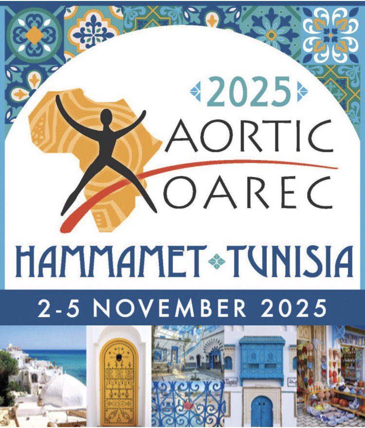 ACTG_CRO's tweet photo. Book your agenda for the next #AORTIC2025 in Tunisia 🇹🇳❤️❤️❤️ https://t.co/zKSRCdMcku