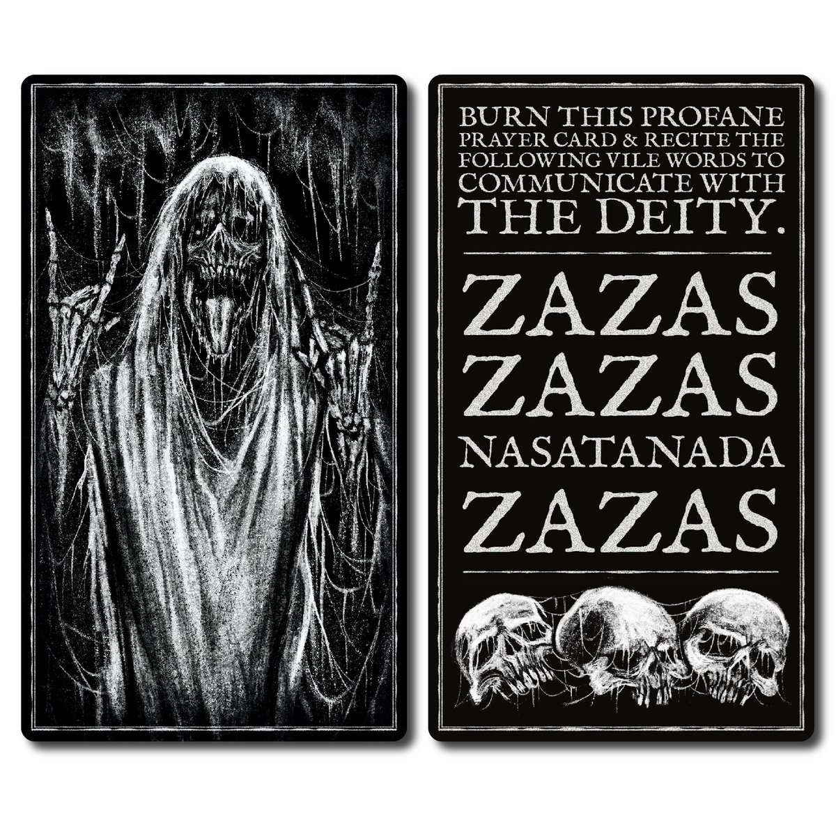 AlexeiVella's tweet photo. LESS THAN 24 HOURS TO GET THIS EXCLUSIVE PROFANE PRAYER CARD! https://t.co/LxlbYUvHZm
#tabletopgames #indietabletop #grimdark #horror #tabletop #miniatures #necromancers #caveevil #solo #noncombative https://t.co/vgaSAP4MCR