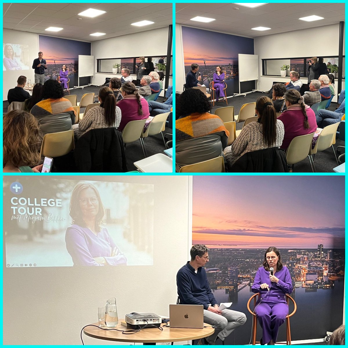 hnsvandijk's tweet image. Mooi om vanavond  @mirjambikker te mogen ontvangen in Almere. Veel leden van @CUAlmere en belangstellende waren aanwezig om in een college tour setting alle vragen te kunnen stellen aan Mirjam. @christenunie @CUFlevoland