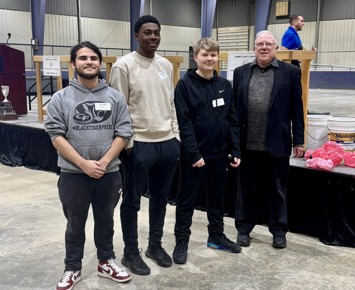 Congratulations to the 2nd place team of this year’s Competition, Cuyahoga Falls High School Team 3! #mbbc