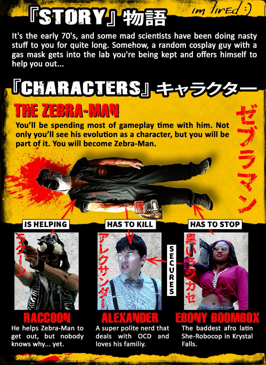 thunder_zebra's tweet image. What, you didn't get The Zebra-Man's lore yet? Come on! It's easy, you weirdo!! Remember that we're also giving away 3 Steam keys, check the quoted tweet!!

#IndieGameDev #IndieGame #GameDev #IndieDev #ゲーム制作 #ゲーム開発 #WishlistWednesday #Giveaway
x.com/thunder_zebra/…