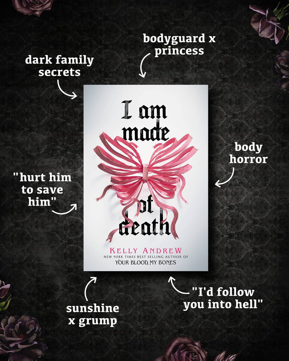 Something is lurking inside Vivienne Farrow and it's dying to get out. If you're a fan of bubble gum horror, then pre-order I Am Made of Death by bestselling author @kayaydrew ASAP 🎀 bit.ly/41bpKPY