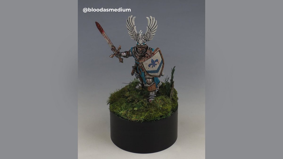 RedgrassGames's tweet image. This incredible miniature was brought to life with the help of a Redgrass Wet Palette! 🎨✨ 

We love seeing artists like @bloodasmedium show their detail and creativity with the help of our products.🤩

#RedgrassCreative #MiniaturePainting #WetPalette #PaintingProcess
