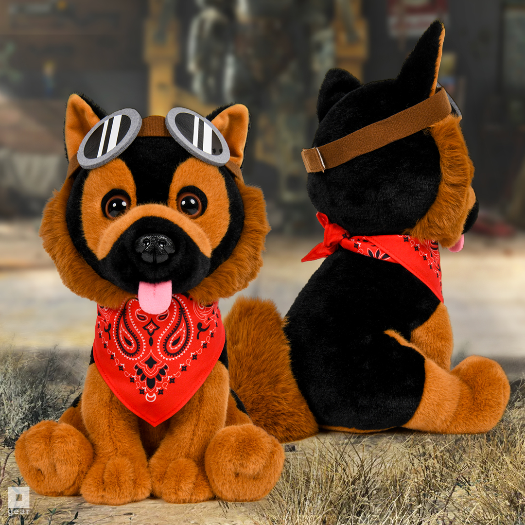 Does Dogmeat look better with the goggles on his forehead or over his eyes? Get the <a href="/Fallout/">Fallout</a> Dogmeat Puppy Plush and see for yourself! 🥽🐶Only $20 during our Valentine's Day Sale!

gear.bethesda.net/products/fallo…